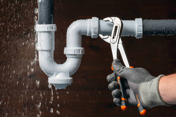 Professional Sewer Line Repair technician working in Claremont, VA
